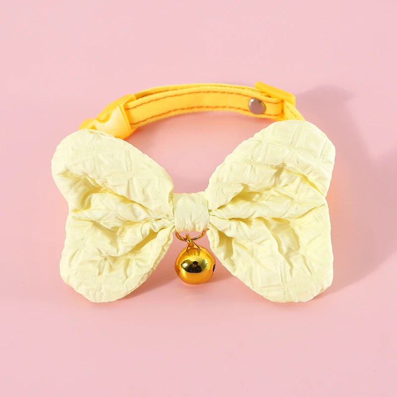 Κολιέ αξεσουάρ με μεγάλο παπιγιόν, κολιέ κατοικίδιων με ρυθμιζόμενο καμπάνα, καουμπόικο φιόγκο, σκύλος, γάτα, σκύλος