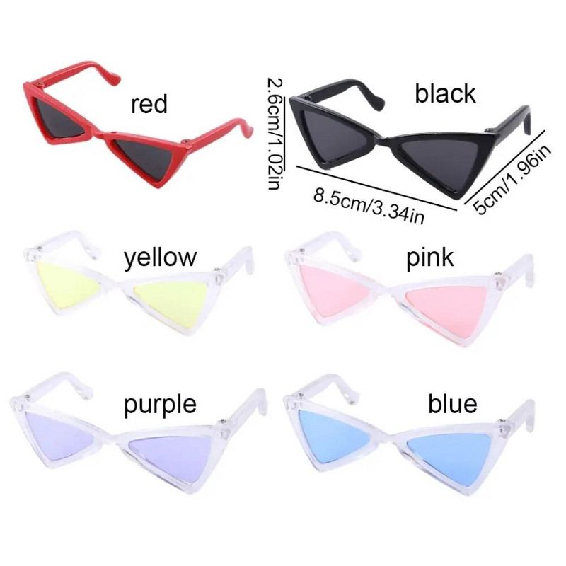 Napszemüvegek Kisállat-kiegészítők macskáknak kölyökcica védőszemüvegek szélálló szemüvegek kisállat kültéri utazási kellékek