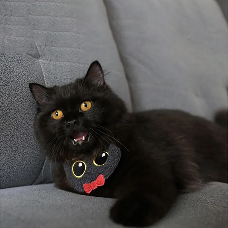 Oprsnica za kućne ljubimce Noć vještica Crtić Mačka Pas Oprsnica Zabava Smiješni Saliva Ručnik Šal Dodaci za kućne ljubimce