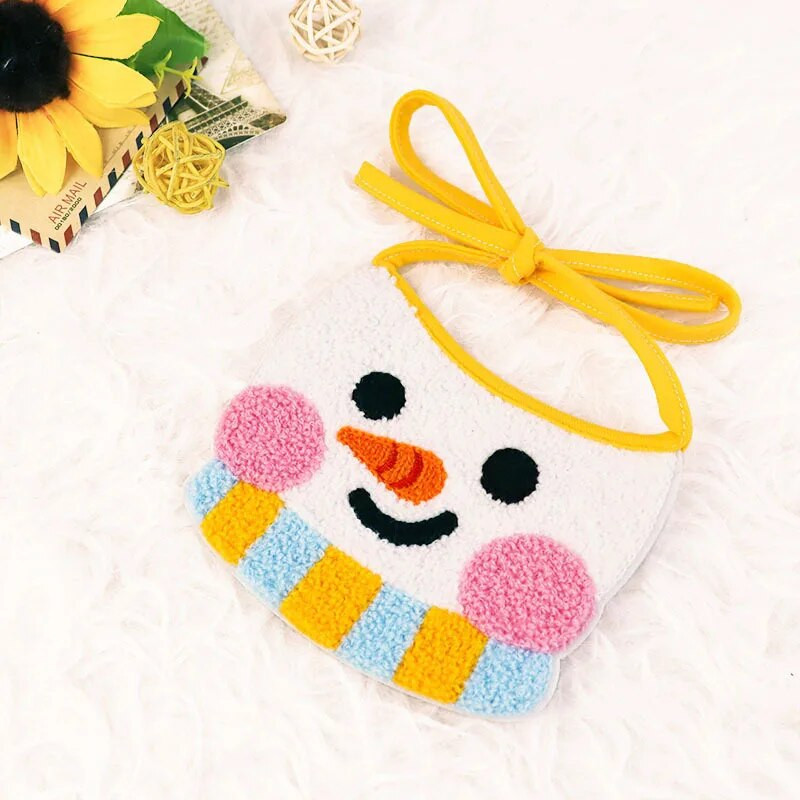 Χριστουγεννιάτικο κασκόλ για σκύλους Σαλιάρες για γάτα Κόψιμο Χριστουγεννιάτικο καρτούν κατοικίδια Πετσέτα σάλιου Σκύλοι γάτες Αξεσουάρ για διακοπές