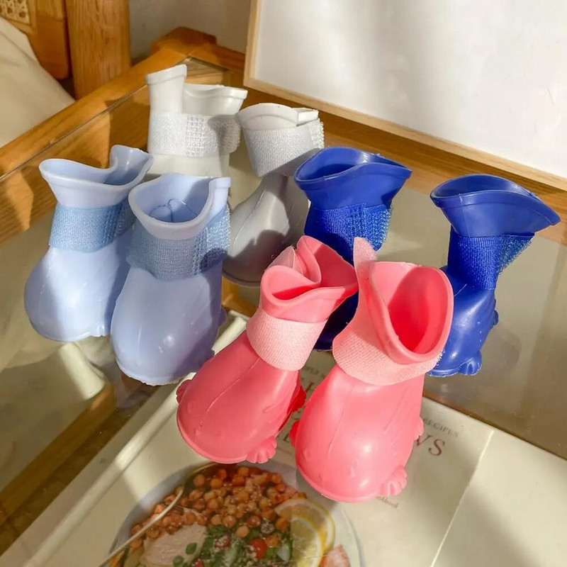 4kom čizme za kišu za pse bez deformacija Čizme za pse za profilaksu habanja Čizme za kišu za pse