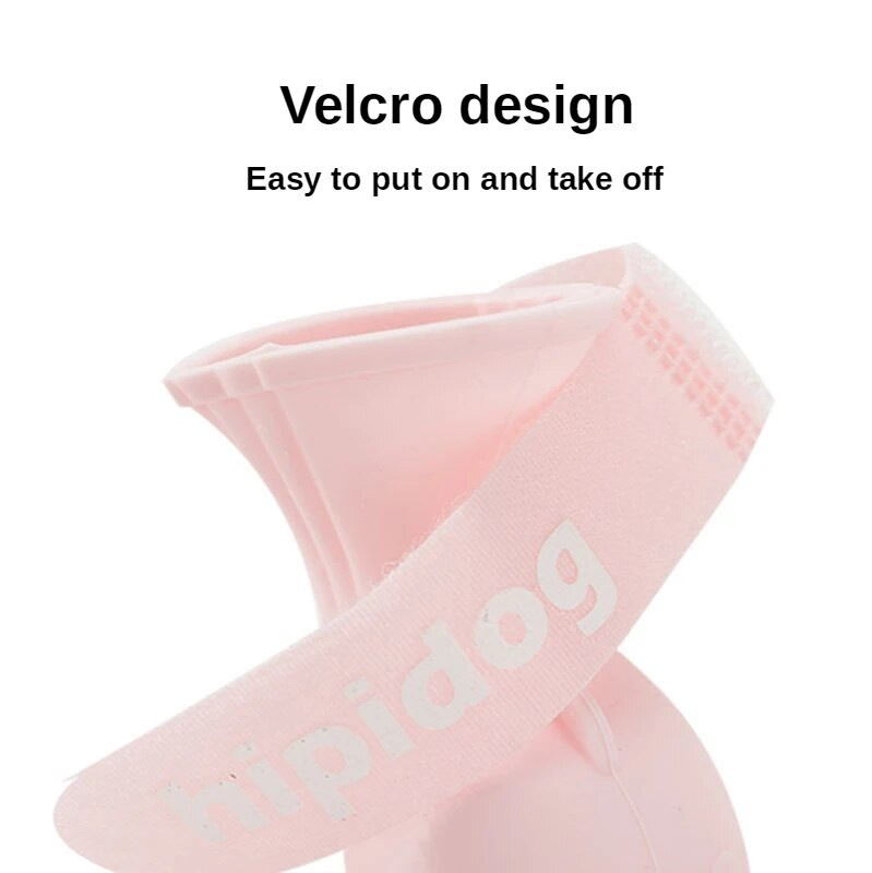 Crtani dupin cipele za pse štene plišane čarape vodootporne čizme za kišu silikonska navlaka za noge chihuahua zapatos para perro acesorios