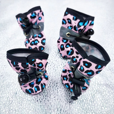 4 vnt./komplektas Neperšlampami šunų batai Neslystantys lietaus bateliai mažiems ir vidutiniams šunims šuniukų vasaros žygiai naminiams gyvūnėliams Čihuahua Priedai Vaikams