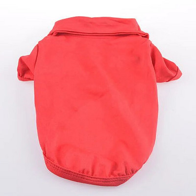 Candy Krāsa Mīlīgs mājdzīvnieku kucēns Polo apkakles krekls suņiem Mazs suns kaķis mājdzīvnieku apģērbs Mode mājdzīvnieku veste apģērbs kostīms rotaļu T-krekls XS-XL