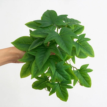 Φυτά ψεύτικα φύλλα Φυτό τεχνητού Terrarium για Ερημίτες Σαύρες Γκέκο Διακόσμηση ενδιαιτημάτων