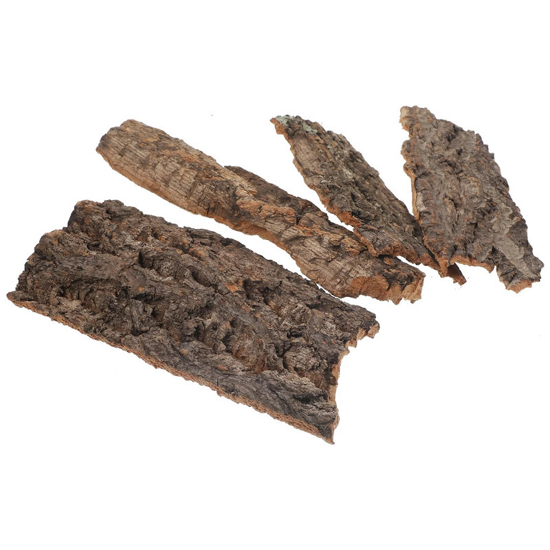 Ερπετά Πλατφόρμα αναρρίχησης Φελλός Φλοιός Γενειάδα Χελώνα Πλατφόρμα Basking Ακρυλικό Διακόσμηση Δέντρου Terrarium Διακόσμηση Δεξαμενής Ψαριών