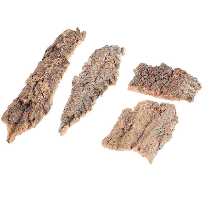 Ερπετά Πλατφόρμα αναρρίχησης Φελλός Φλοιός Γενειάδα Χελώνα Πλατφόρμα Basking Ακρυλικό Διακόσμηση Δέντρου Terrarium Διακόσμηση Δεξαμενής Ψαριών