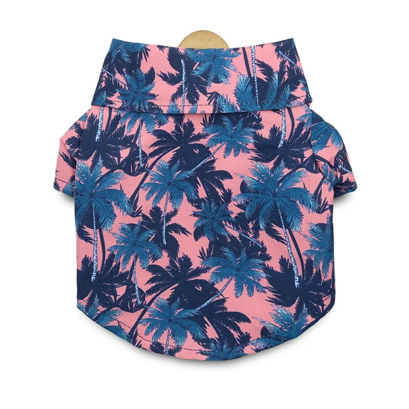 koera kassi rannas ananassi särk Hawaii lemmiklooma koera kassi kuldne retriiver kevad- ja suvehooaja riided