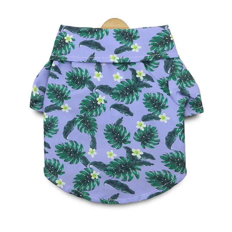 koera kassi rannas ananassi särk Hawaii lemmiklooma koera kassi kuldne retriiver kevad- ja suvehooaja riided