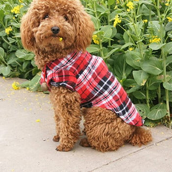 Καλοκαιρινά ρούχα για σκύλους κατοικίδιων ζώων για μικρά σκυλιά Μόδα βαμβακερή γάτα μπλουζάκι σκύλου Γιλέκο κουταβιού Ρούχα Chihuahua Yorkshire πουκάμισα Προϊόντα κατοικίδιων ζώων