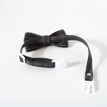 Αξεσουάρ κατοικίδιων γατών Ρυθμιζόμενη γραβάτα με γραβάτα για κατοικίδια γαμήλια γιορτινή γραβάτα για κουτάβι γάτα που καλλωπίζει επίσημο κοστούμι σκύλου για γραβάτα