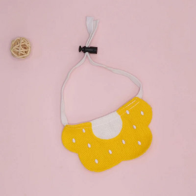 Cvijet Bib za kućne ljubimce Slatki crtani Pčela Mačka Slina Ručnik Pas Šal Štene Psi Mačke Dodaci