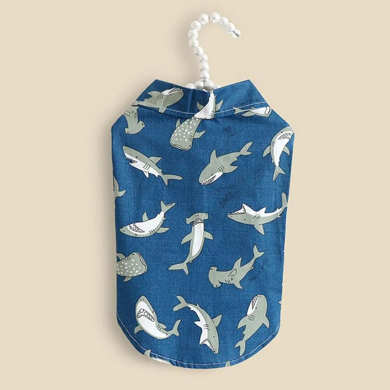 Lovely Pet T-shirt Κοντό μανίκι γάτα Καλοκαιρινό πουκάμισο με δύο πόδια Άνετο unisex φούτερ για κατοικίδια για διακοπές