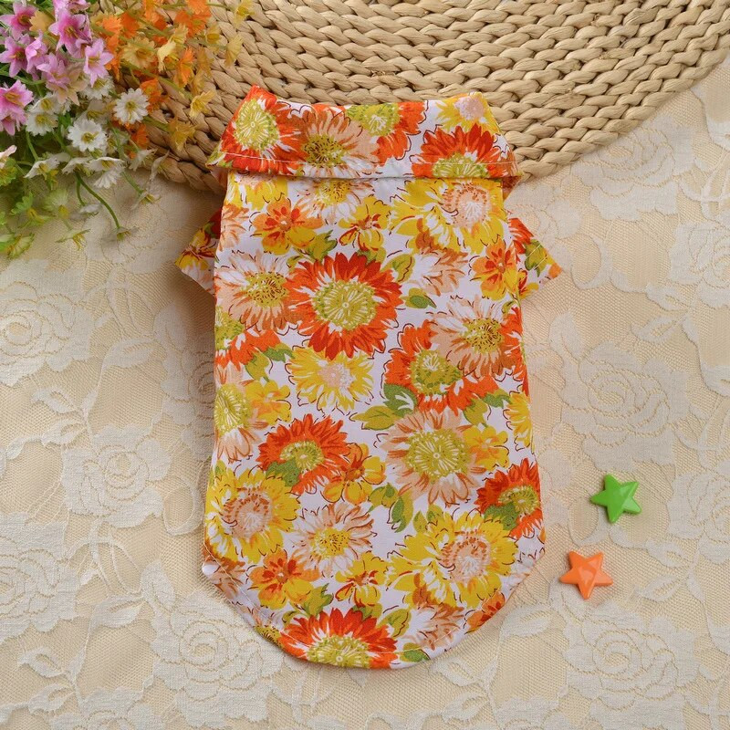 Μπλουζάκι για σκύλους Ρούχα για μικρά σκυλιά Καλοκαιρινά ρούχα για κουτάβια Κορεάτικα νέα μοντέρνα ρούχα για μεσαίους σκύλους Προϊόντα για κατοικίδια προμήθειες