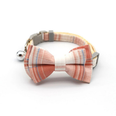 Χαριτωμένο κολάρο γάτας Μικρό κολάρο για κουτάβι για γάτα Φιόγκο Κολιέ με κολιέ γάτα γατάκι με παπιγιόν με κουδούνι για σκύλους Γάτες Τσιουάουα για κατοικίδια