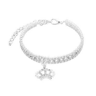 Towline kaelarihm nahast kaelarihm ja jalutusrihm koertele Kuldne kett Koera kaelarihm koera kaelakee metallist omatehtud koera kaelarihmad kaelarihm nailon