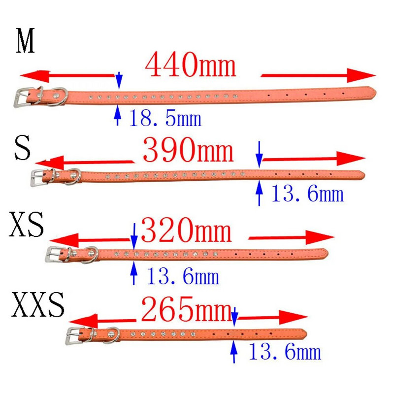 Δερμάτινο κολάρο Bling Rhinestone PU 11 Χρωμάτων για Αξεσουάρ κατοικίδιων ζώων για σκύλους Κρυστάλλινο κολάρο και λουρί σκύλου με διαμάντια για μικρά μεγάλα σκυλιά