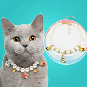 Koerte pärlitest kaelakee ehted väikestele koertele Kutsikas Bling Rhinestones Kassi Pulma Kaelarihm Chihuahua Yorkie Tüdrukute Riided Aksessuaarid