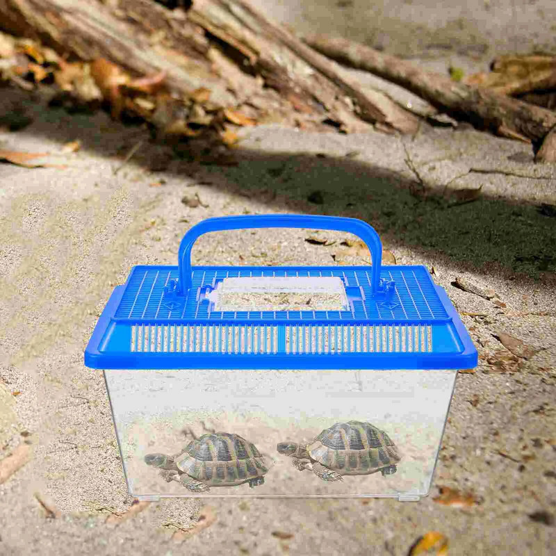 Kast roomajate tanki kasvatamine kilpkonnade toitmispuur plastikust kandja elupaik sisalik geko kilpkonn terraariumi kaas akvaariumi konteiner lemmikloom