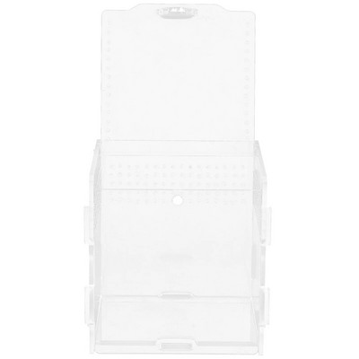 Mājdzīvnieku lēkšanas zirnekļu novietnes piederumi Akrila caurspīdīgas kastes zirnekļiem