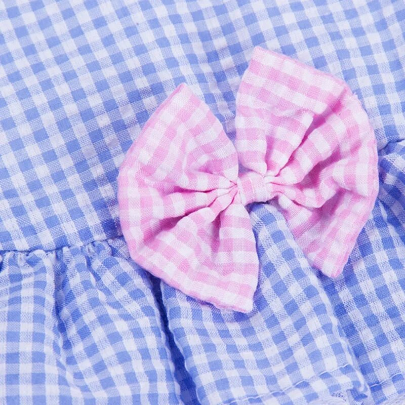 Καλοκαιρινό φόρεμα πριγκίπισσας για κατοικίδια για σκύλους Μικρά κουτάβια Ζώο γάτα Tutu Φούστα γάμου Ρούχα για Chihuahua Yorks