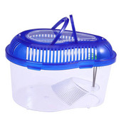 Turtle Tank Aquarium, Turtle Container Turtle Tank with Drying Platform Reptile Terrarium Μικρή δεξαμενή χελώνας με καπάκι και λαβή