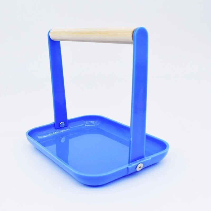 Papagoilindude mänguväljak ahvena jõusaalistatiiv plastikust kakaaluse lindude tarvikutega