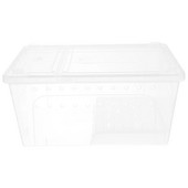 Abinieku barošanas kaste Gliemežu māja ūdens bruņurupučiem Akrila iežogojums terase terārijs rāpuļiem