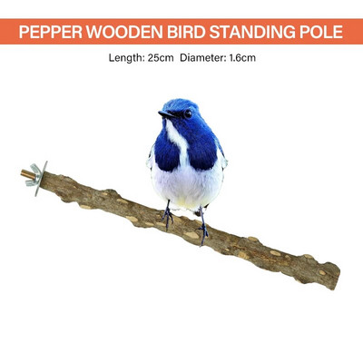 Természetes papagáj sügér Madárállvány Fa bot Mancs Köszörülő Villa Papagáj Hegymászó Madár Álló Ágak Játékok Madárketrec Kiegészítők