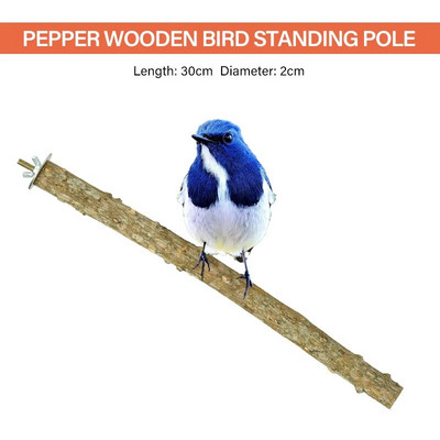 Természetes papagáj sügér Madárállvány Fa bot Mancs Köszörülő Villa Papagáj Hegymászó Madár Álló Ágak Játékok Madárketrec Kiegészítők