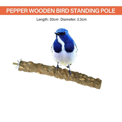 Természetes papagáj sügér Madárállvány Fa bot Mancs Köszörülő Villa Papagáj Hegymászó Madár Álló Ágak Játékok Madárketrec Kiegészítők