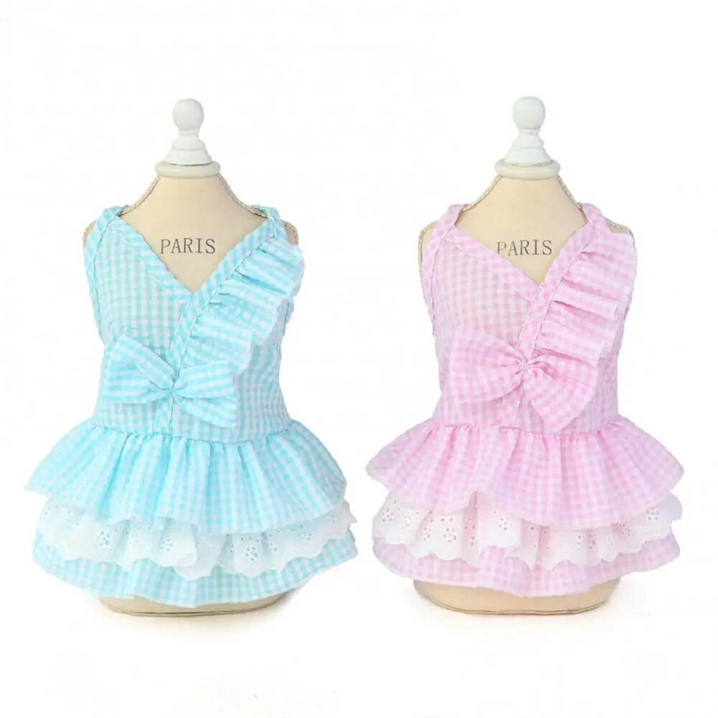 Ρούχα σκυλιών για μικρά σκυλιά Φόρεμα Sweety Princess Dress That All Seasons Puppy Lace Princess Apparel Chihuahua Dog