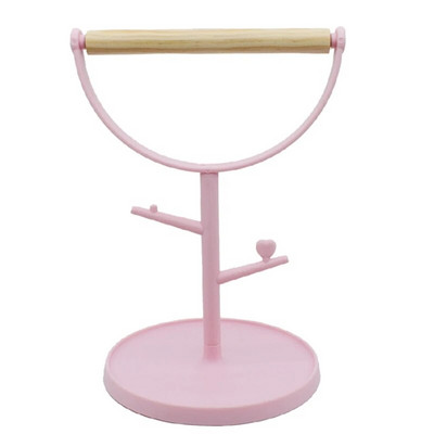 Cute Small Bird Perch Bird for Play Stand Training Parrot Playstand Φορητά παιχνίδια κλουβιού πουλιών για Cockatiels Conures Parak