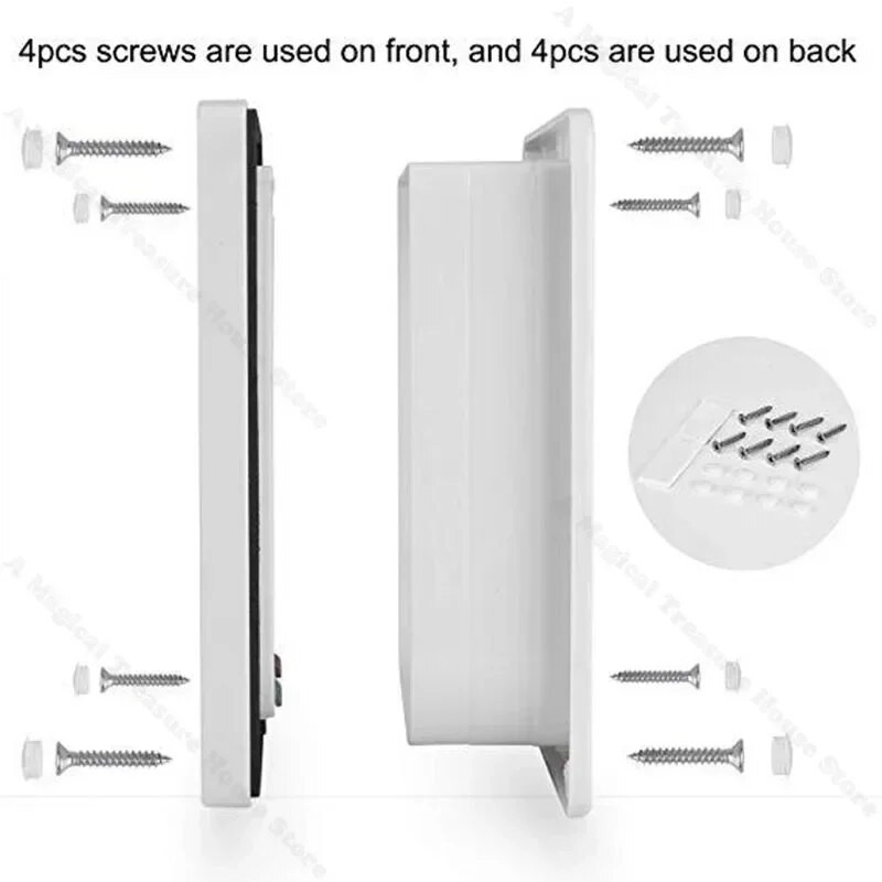 Viedās mājdzīvnieku durvis, četrvirzienu bloķēšanas drošības slēdzene ABS plastmasas suņu kaķu atloka durvis, vadāmas, virziena slēdža durvis, mazo mājdzīvnieku piederumi