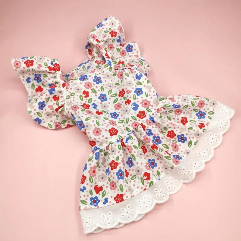 Viegli mājdzīvnieku svārki, ērta pieskāriena mājdzīvnieka kleita, bez sasprindzinājuma kleita Princeses stila mājdzīvnieku svārki