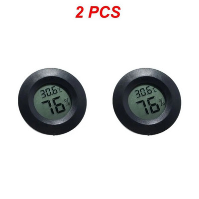 Mini skaitmeninis LCD termometras Higrometras Vidaus temperatūros drėgmės matuoklis Jutiklis Akvariumo bakas Priedai Instrumentai