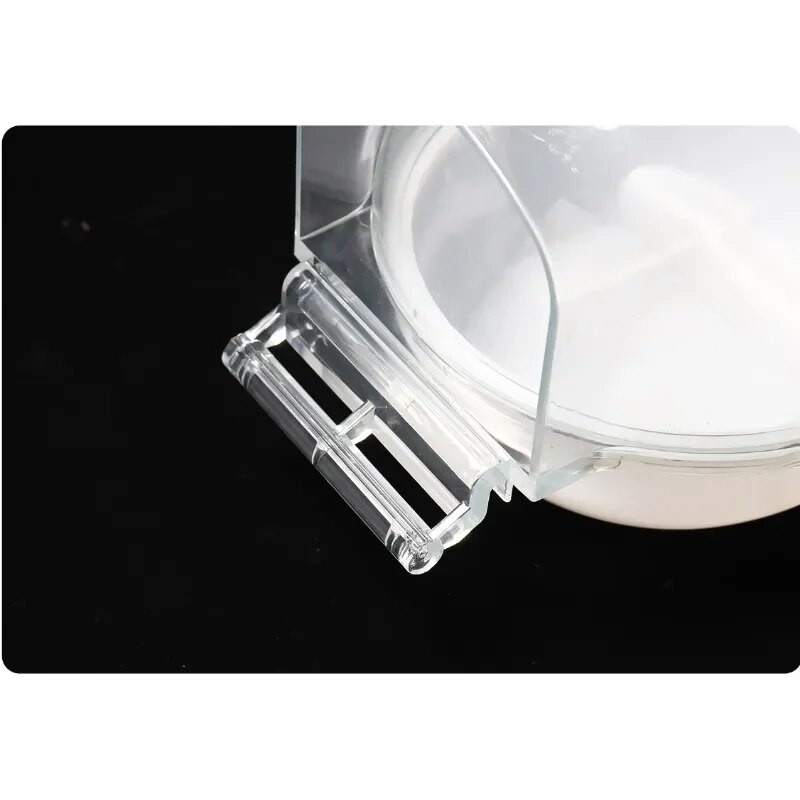 Permatomos didelės papūgos vonios išorinis dušas „Octopus“ gyvūnams skirtos vonios paukščiams reikmenys