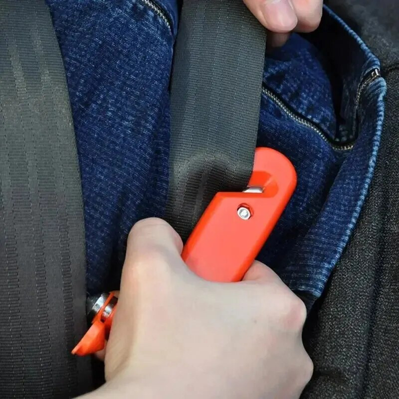 Σφυρί ασφαλείας διαφυγής έκτακτης ανάγκης αυτοκινήτου 2 σε 1 Κόφτης ζώνης ασφαλείας Θραύσης τζαμιών Πολυλειτουργικό εργαλείο διάσωσης Αξεσουάρ αυτοκινήτου αυτοκινήτου