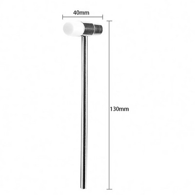 Kellassepad, 13 cm pikkused korralikud terasest metallist käepidemega käekella parandustööriist Kerge koputamise reguleerimine väikesed ABS-plastist vasarad