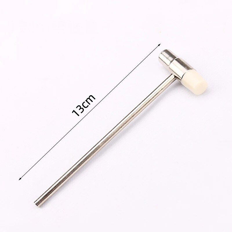 Kellassepad, 13 cm pikkused korralikud terasest metallist käepidemega käekella parandustööriist Kerge koputamise reguleerimine väikesed ABS-plastist vasarad