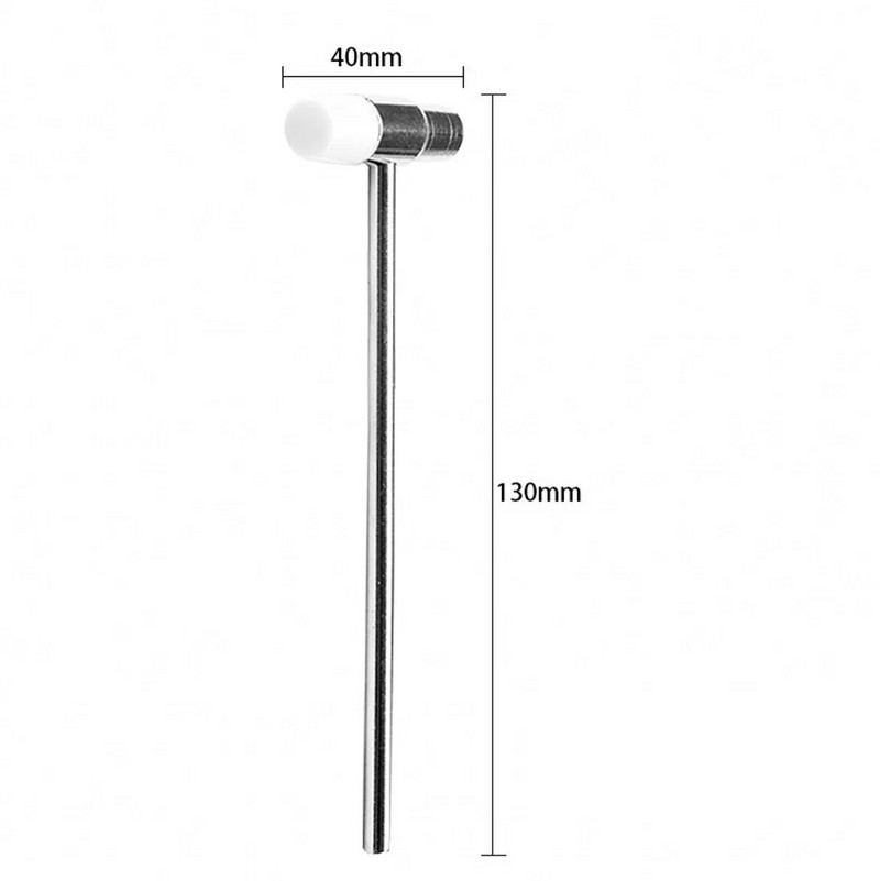 Kellassepad, 13 cm pikkused korralikud terasest metallist käepidemega käekella parandustööriist Kerge koputamise reguleerimine väikesed ABS-plastist vasarad