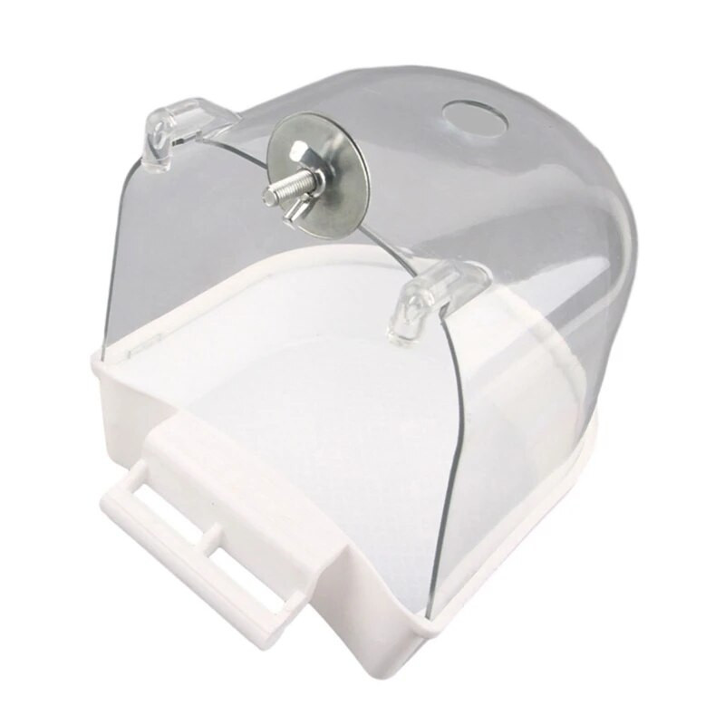 Igas suuruses lindude ujumisruum Parrot Bird Clear Vanniga Bird Cage Dušikoksiga vannituba Conures Small Bird jaoks