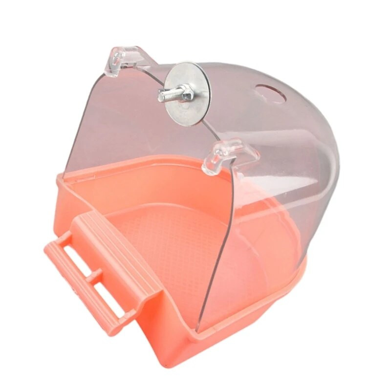 Igas suuruses lindude ujumisruum Parrot Bird Clear Vanniga Bird Cage Dušikoksiga vannituba Conures Small Bird jaoks