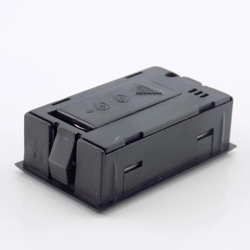 juodas mini LCD skaitmeninis termometras higrometras Celsijaus vidaus nešiojamasis temperatūros jutiklis drėgmės prietaisai žuvų akvariume