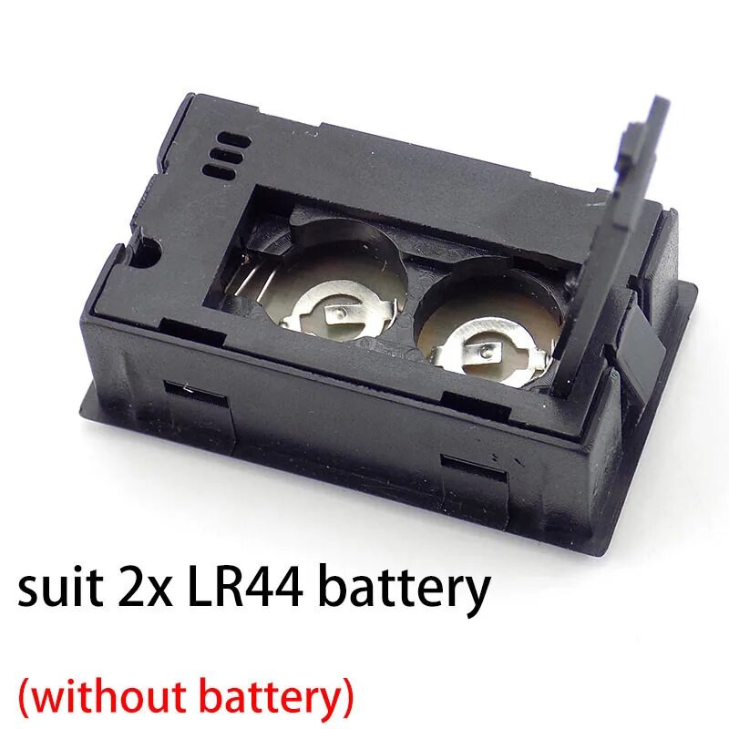 juodas mini LCD skaitmeninis termometras higrometras Celsijaus vidaus nešiojamasis temperatūros jutiklis drėgmės prietaisai žuvų akvariume