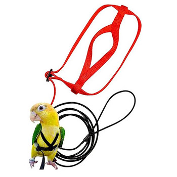 Тренировъчно летящо теглително въже против ухапване Тренировъчно въже Каишка за птици Летящо въже за папагал Нагръдник за папагал Нагръдник на птици Каишка