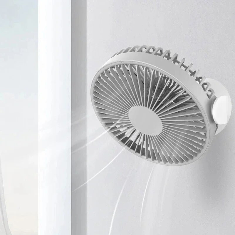 Jauns rakstāmgalda ventilators Jauns viedās mājas pārnēsājams dzesēšanas ventilators, var pakarināt vertikāli ventilators USB bezsuku turbīnas mini pārnēsājams gaisa kondicionieris