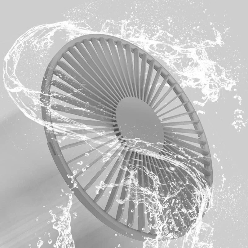 Jauns rakstāmgalda ventilators Jauns viedās mājas pārnēsājams dzesēšanas ventilators, var pakarināt vertikāli ventilators USB bezsuku turbīnas mini pārnēsājams gaisa kondicionieris