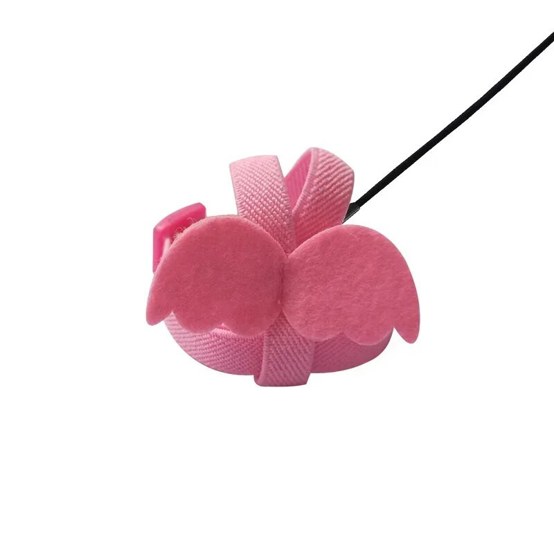 Garas troses putnu siksnas pavadas pret sakodieniem, dekoratīvas vieglas papagaiļu vestes virve putnam