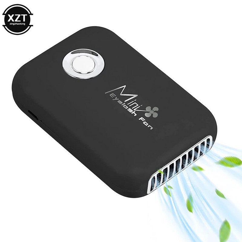 Φορητός φορητός άφυλλος μικρός ανεμιστήρας USB φόρτισης εμβολιασμός φύτευση ψεύτικης βλεφαρίδας πιστολάκι μαλλιών εμβολιασμένα αξεσουάρ βλεφαρίδων